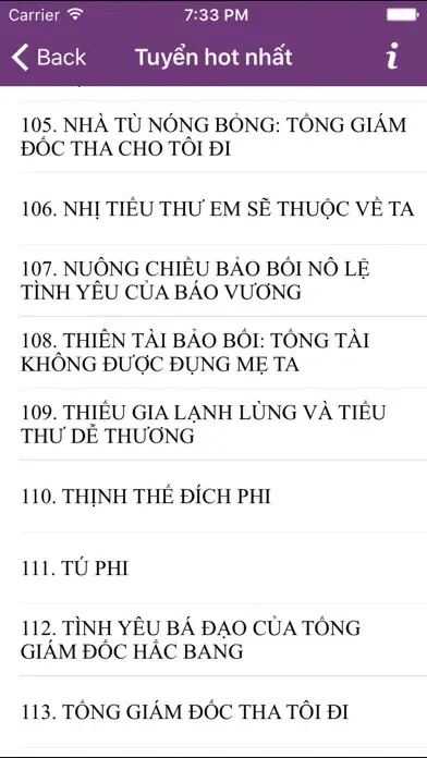 100 Ngôn Tình Offline Hay - Ngon tinh offline スクリーンショット