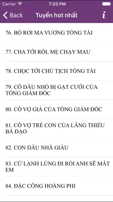 100 Ngôn Tình Offline Hay - Ngon tinh offline スクリーンショット