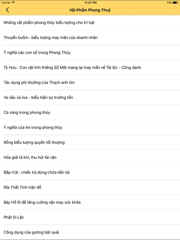 Phong Thuỷ - Xem Phong Thuỷ Tốt - Xem Phong Thuy iPad  Screenshots