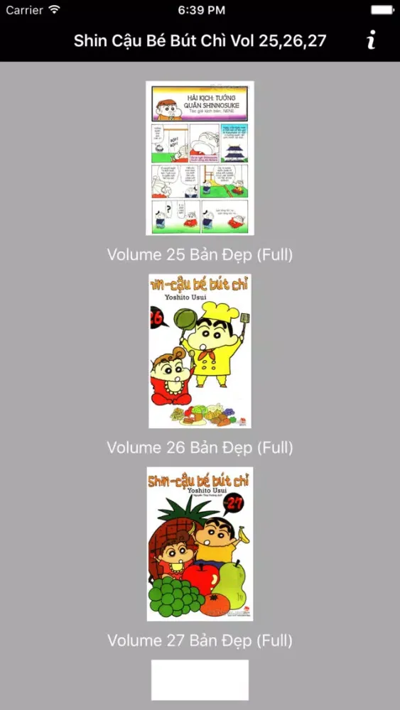 تصاویر Shin Cậu Bé Bút Chì Vol 25,26,27