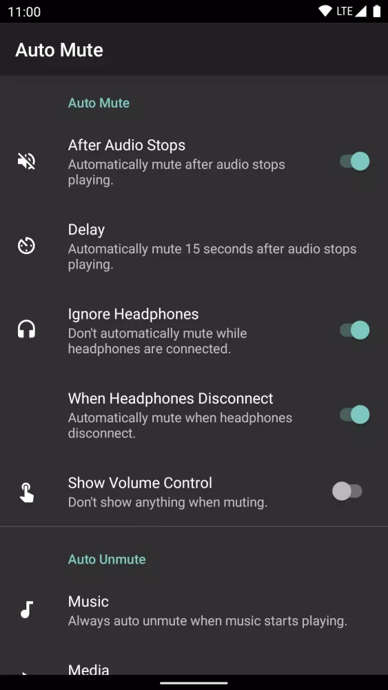 Auto Mute應用截圖