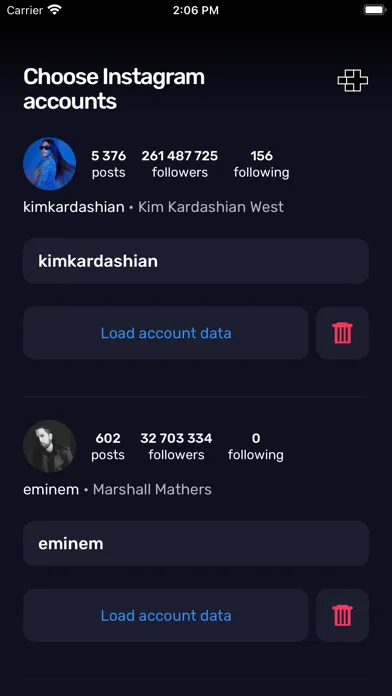 WidgetStats.io स्क्रीनशॉट