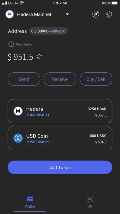 Wallypto - Blockchain Wallet スクリーンショット