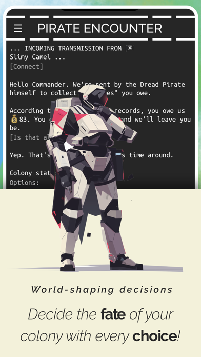 Colony - A Space RPG 스크린샷