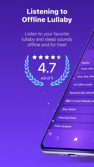 Capturas de pantalla de Lullaby Songs Offline