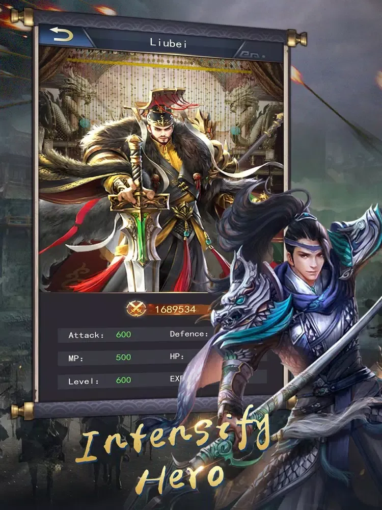 Tangkapan layar wars of revolt: rise iPad 