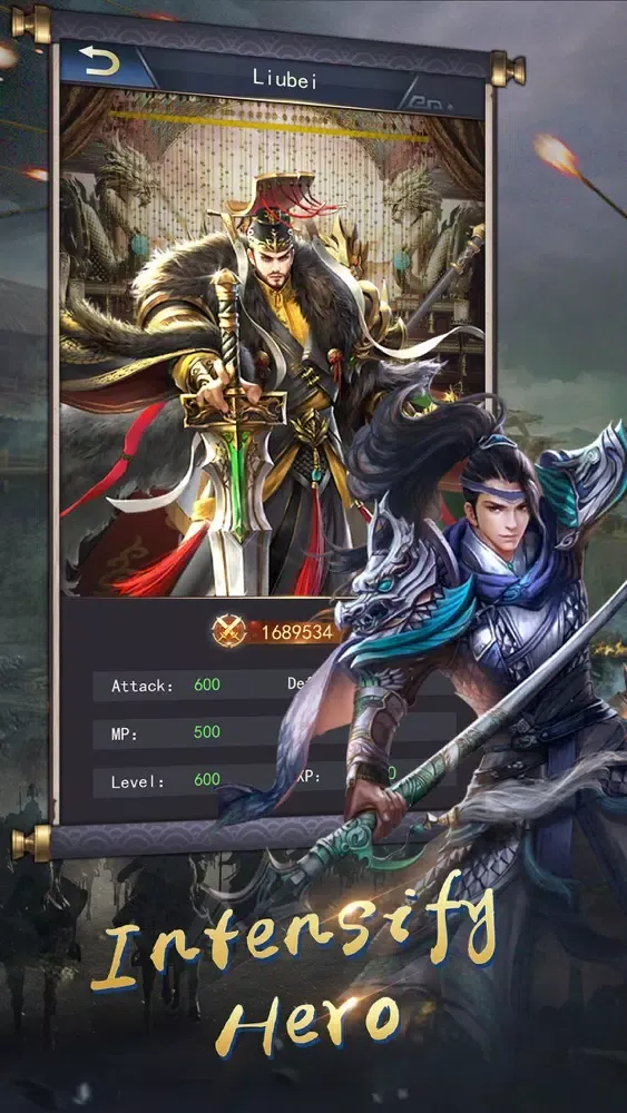 Tangkapan layar wars of revolt: rise