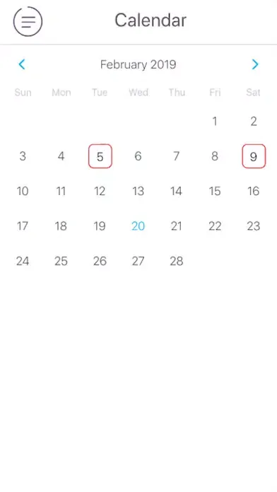 BP Attendance Screenshots