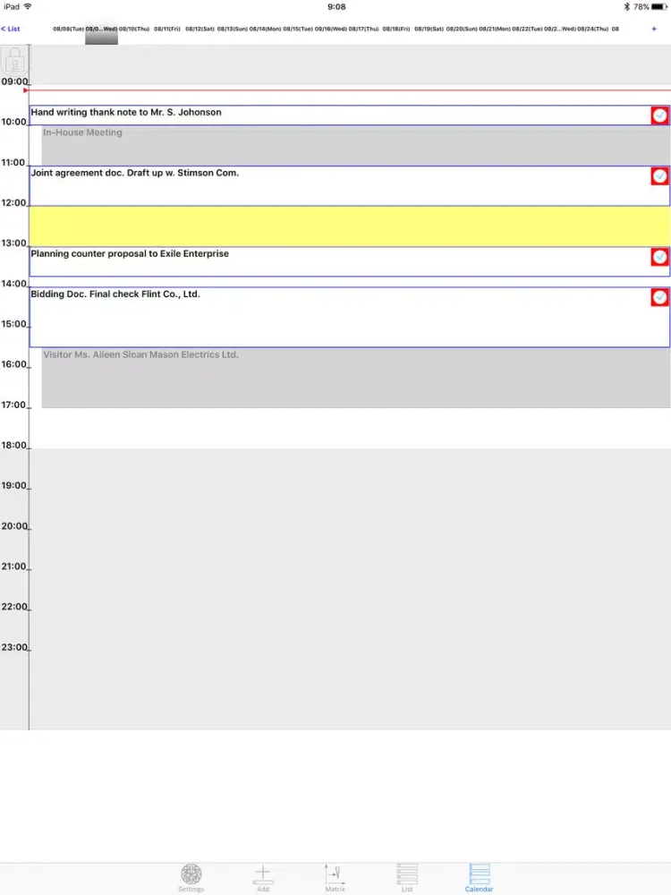 ภาพหน้าจอของ To Do task Manager : Today ToDo iPad 