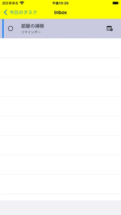 Capturas de tela do Today's Tasks
