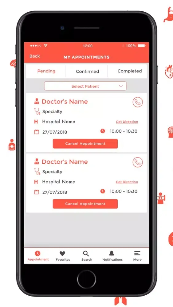 Скриншоты Docpoc: Doctor Appointment