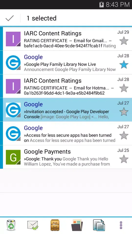 Yahoo App Screenshots