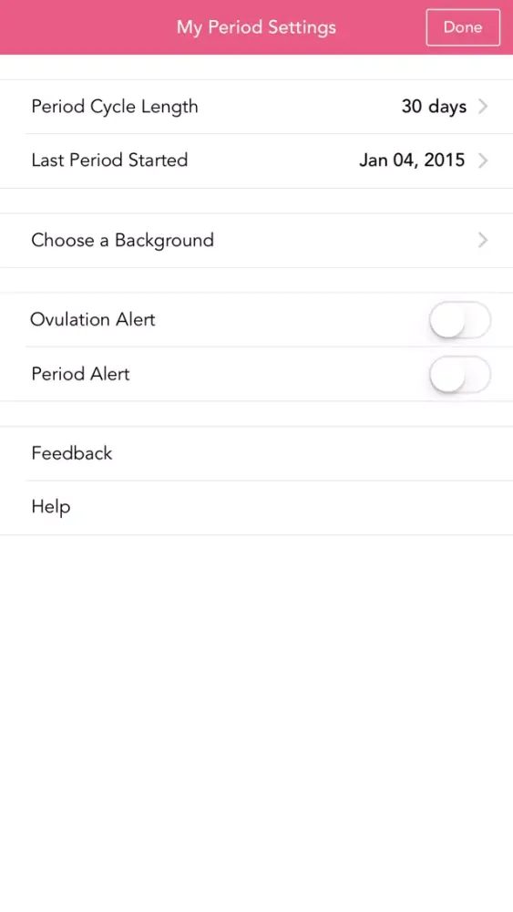 Baby Forecast (Ovulation Fertility Period Tracker, Menstrual Calendar) স্ক্রিনশট