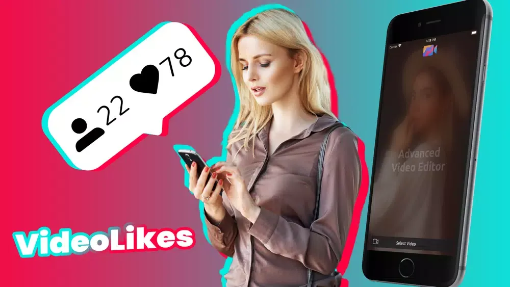 Tangkapan skrin VideoLikes for TikTok & Grow
