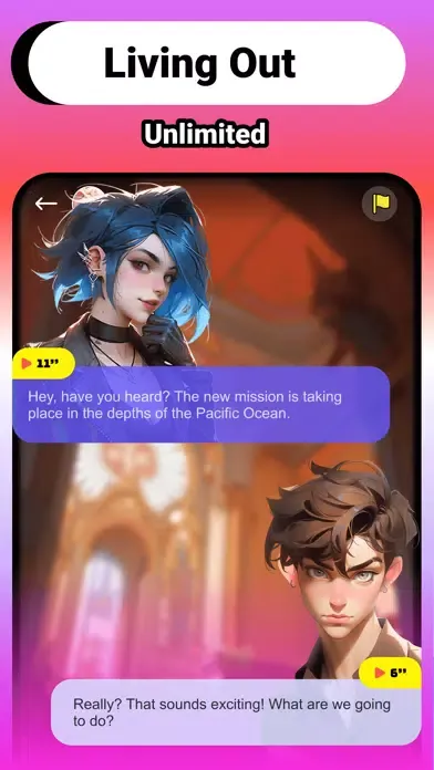 YaMe - Roleplay & Virtual Chat Screenshots