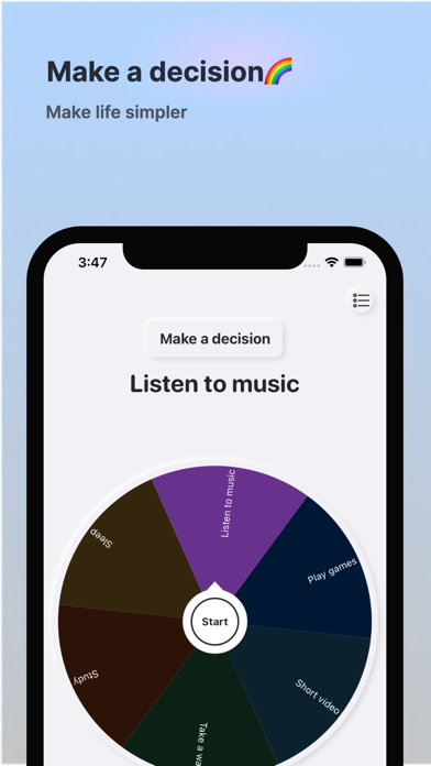Spin The Wheel - Lucky Picker应用截图