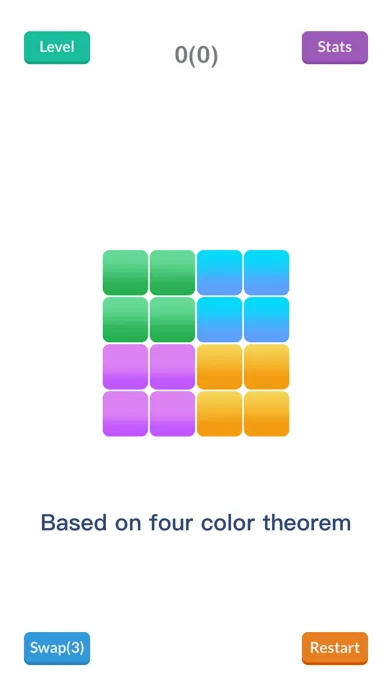 ภาพหน้าจอของ Four Colors Challenge