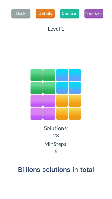 ภาพหน้าจอของ Four Colors Challenge