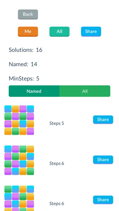 ภาพหน้าจอของ Four Colors Challenge