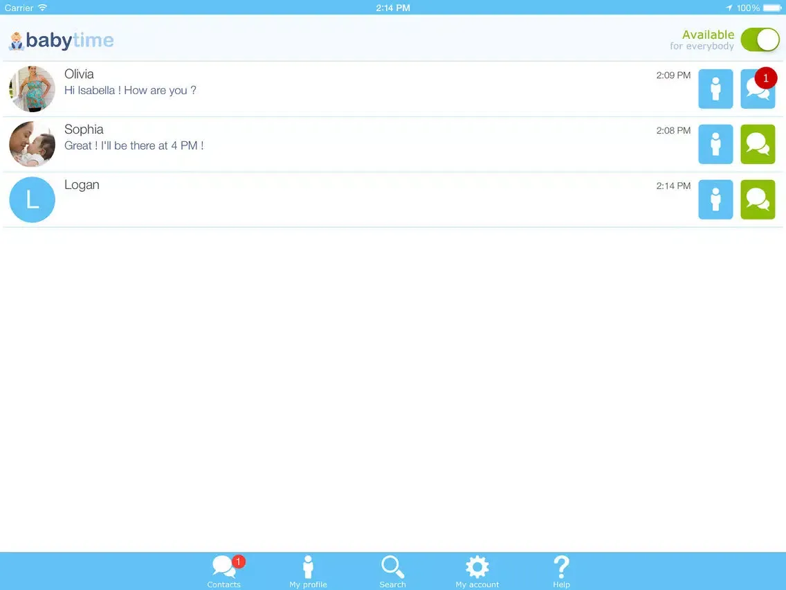 Babytime for mom and expectant mother ! iPad 应用截图
