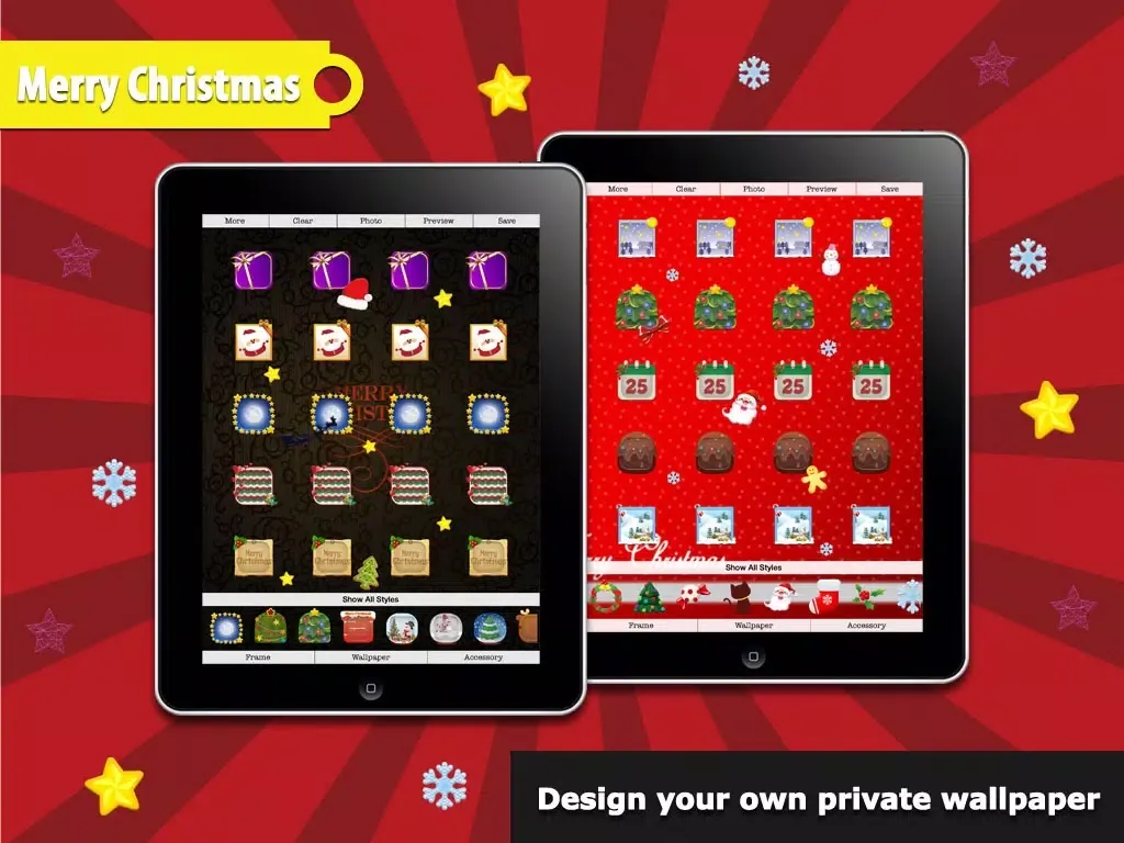 Home Screen Wallpaper Designer HD iPad 应用截图