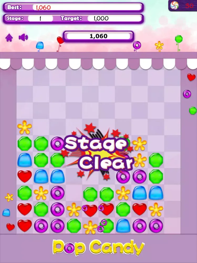 Capturas de pantalla de Pop Crystal Candy iPad 