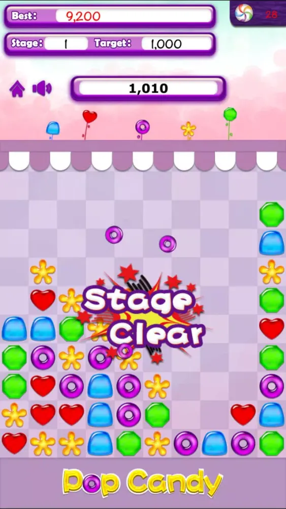 Capturas de pantalla de Pop Crystal Candy