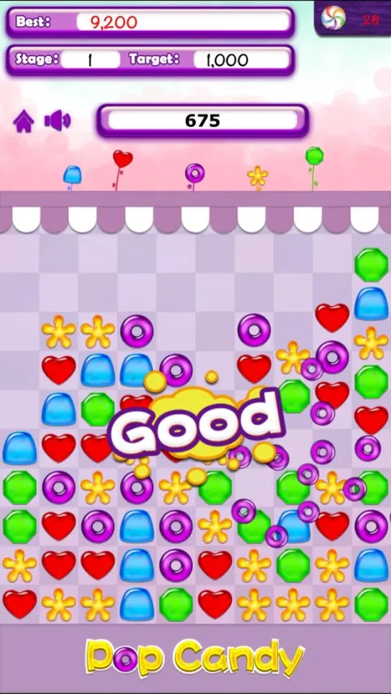 Capturas de pantalla de Pop Crystal Candy