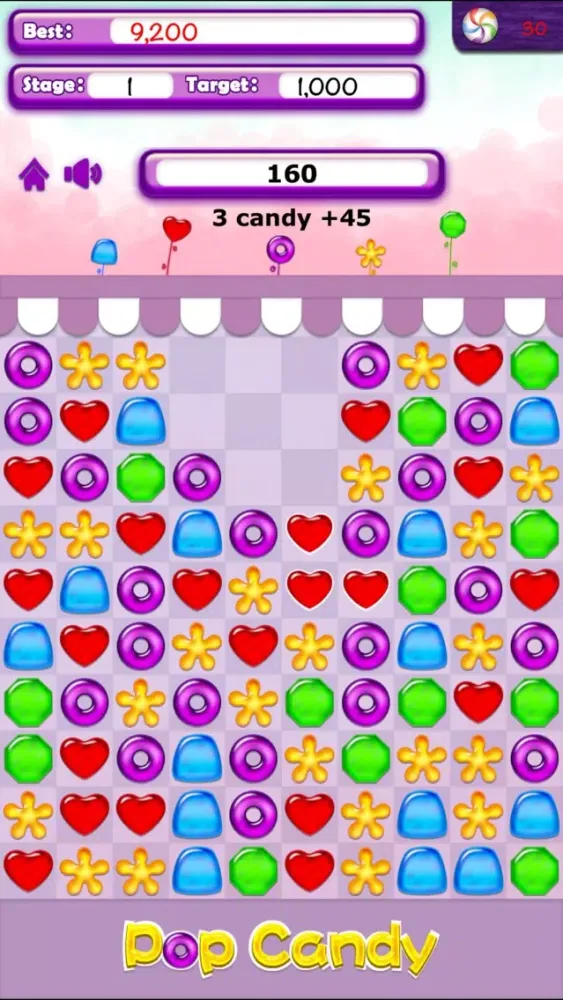 Capturas de pantalla de Pop Crystal Candy