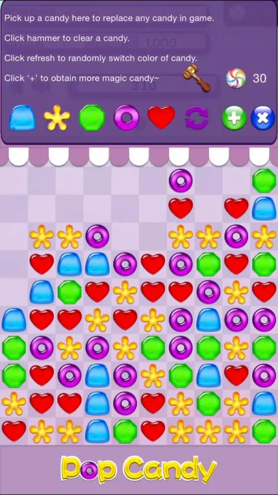 Capturas de pantalla de Pop Crystal Candy