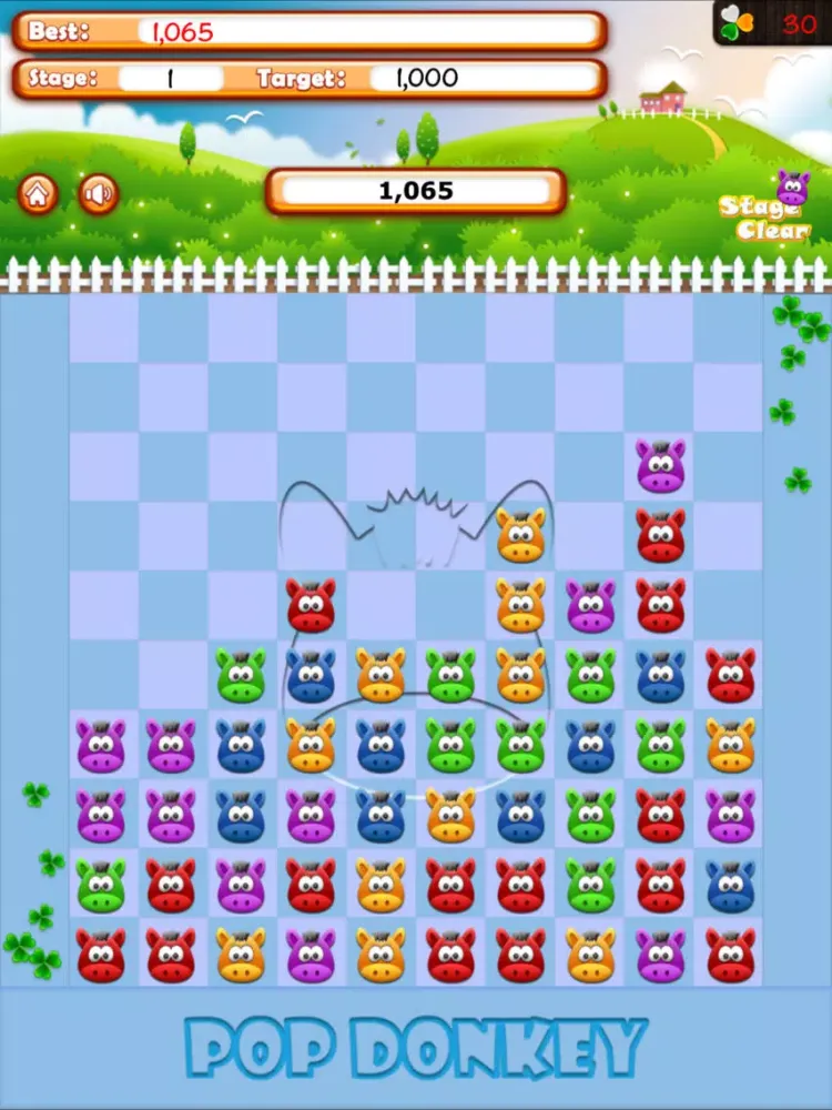 Captures d'écran de pop donkey iPad 