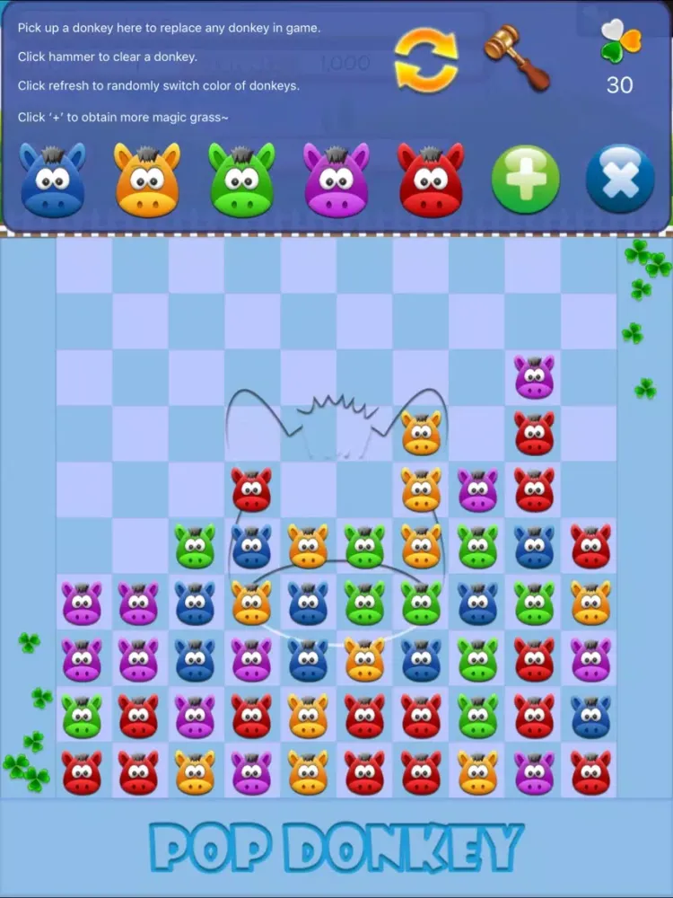 Captures d'écran de pop donkey iPad 