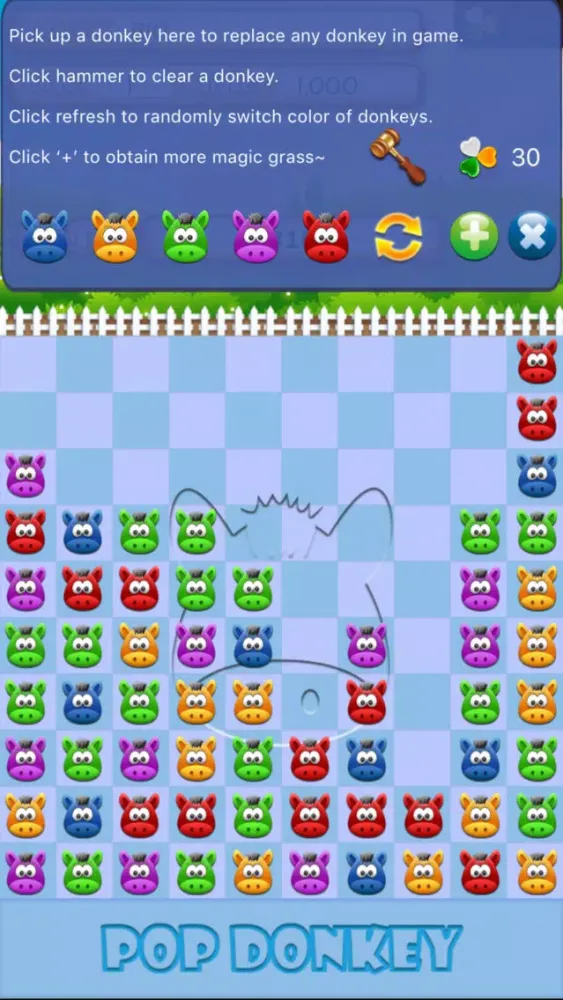 Captures d'écran de pop donkey