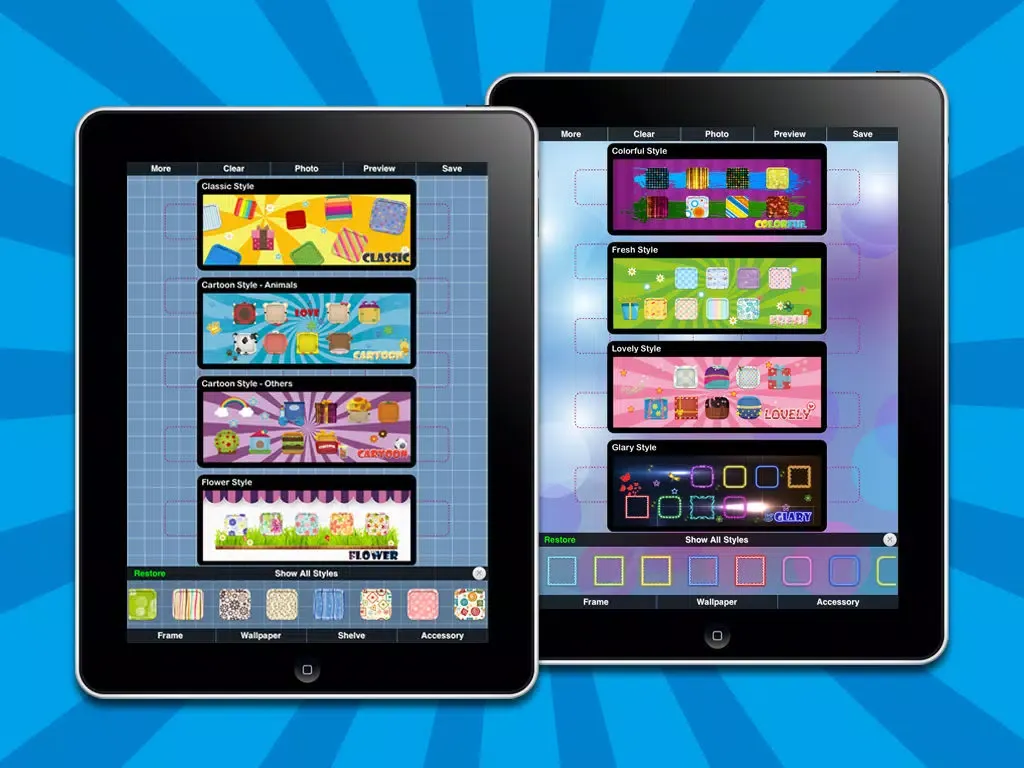 Скриншоты Wallpaper Maker DIY HD iPad 