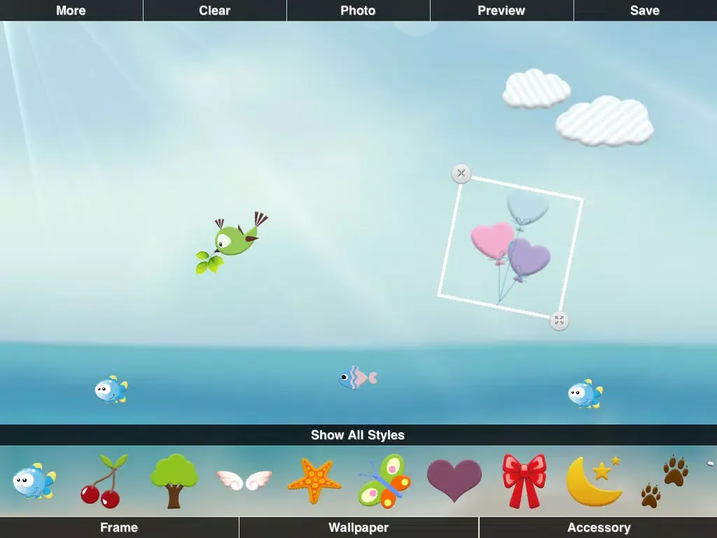 Скриншоты Wallpaper Maker DIY HD iPad 