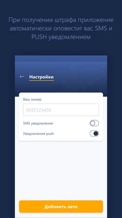 Zrzuty ekranu Штрафы ПДД КР