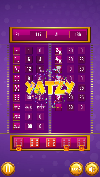 Скриншоты Yatzy Pro