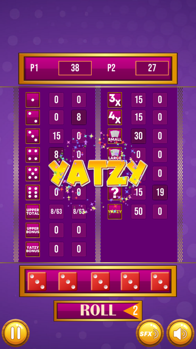 Скриншоты Yatzy Pro
