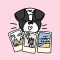 Frenchie Travel Stickers by Yeah Bunny