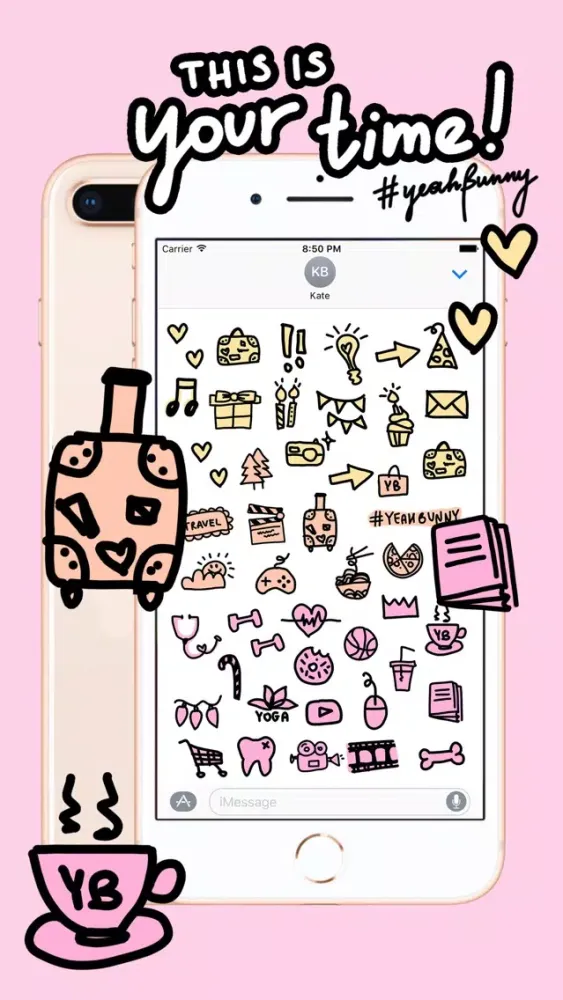 Tangkapan skrin Planner Stickers by Yeah Bunny