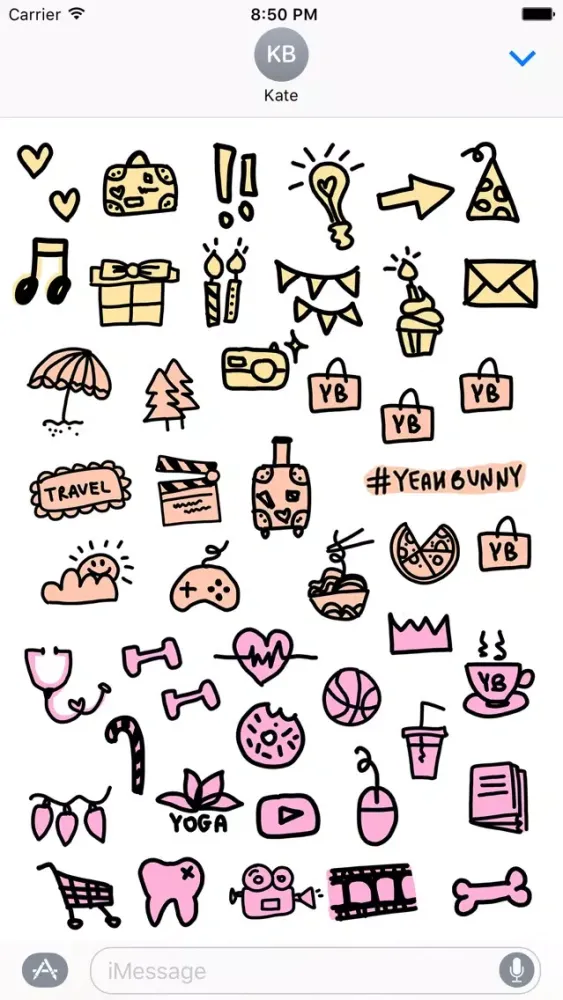Tangkapan skrin Planner Stickers by Yeah Bunny