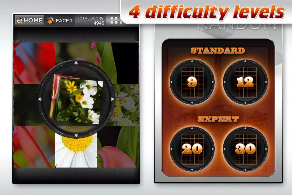 Tangkapan layar 3D Cube Photo Puzzle