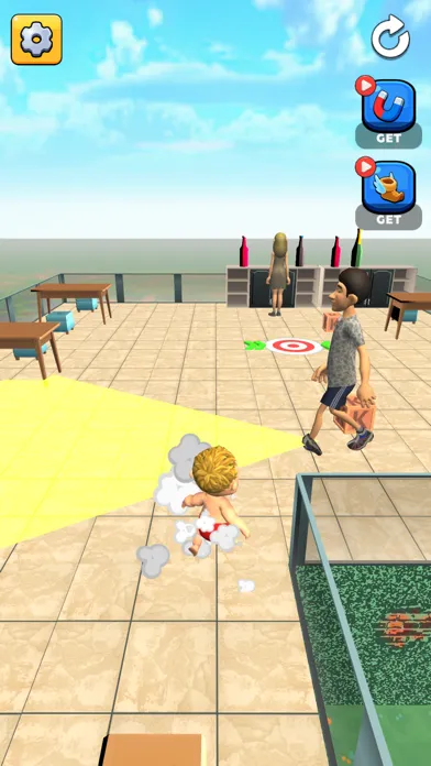 Yellow Baby Prank Game سکرین شاٹس