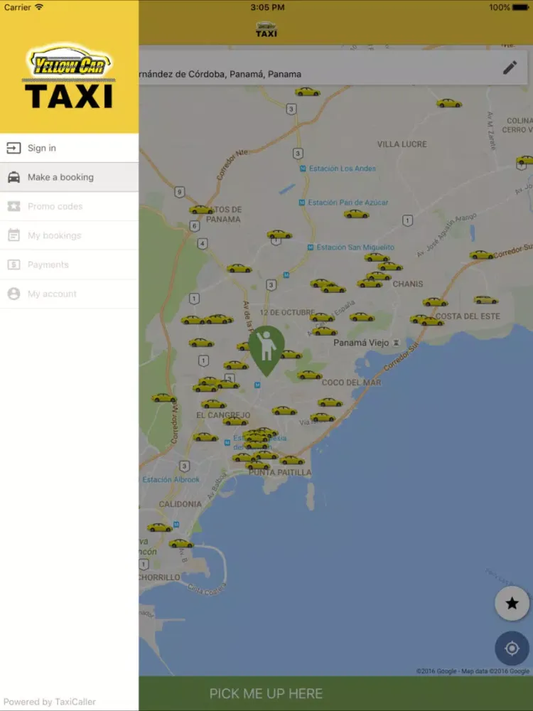 Скриншоты Yellow Car Taxi iPad 