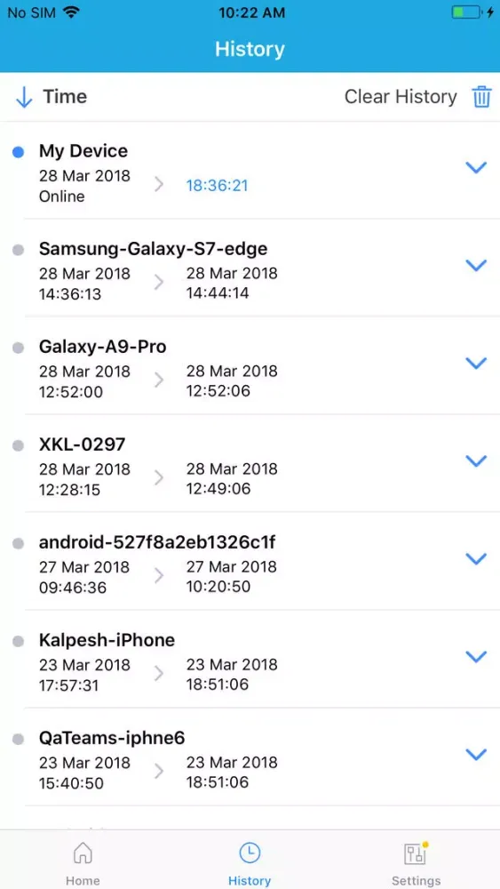 Yes Device Manager Ekran Görüntüleri