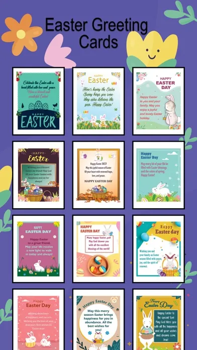 Capturas de pantalla de Happy Easter Greeting Cards Ap
