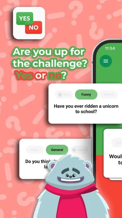 Captures d'écran de Yes or No Question Game
