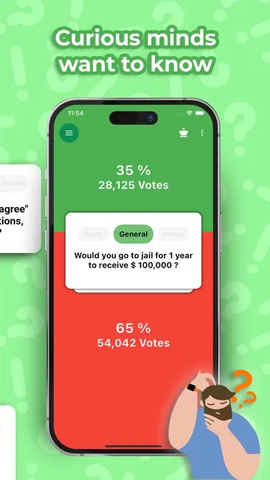 Captures d'écran de Yes or No Question Game