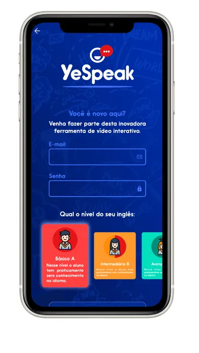 Ảnh chụp màn hình của Yespeak