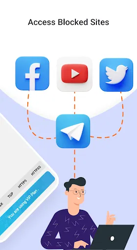 Yeti VPN - VPN & proxy tools应用截图